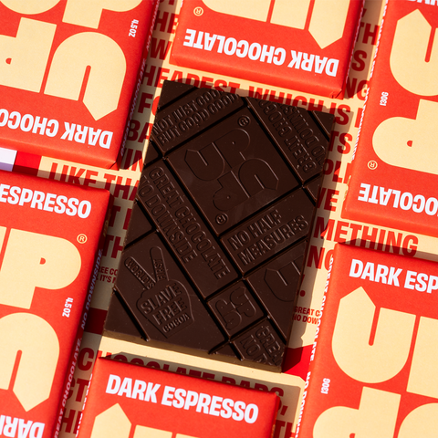UP-UP - Dark Espresso Chocolate Bar - 120g
