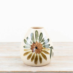 Painted Ceramic Vase, 20.5cm