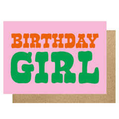 Birthday Girl card