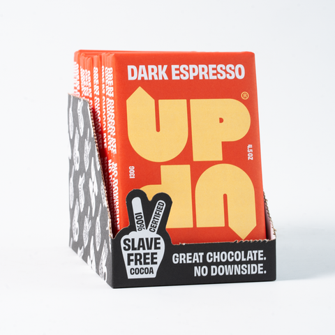 UP-UP - Dark Espresso Chocolate Bar - 120g