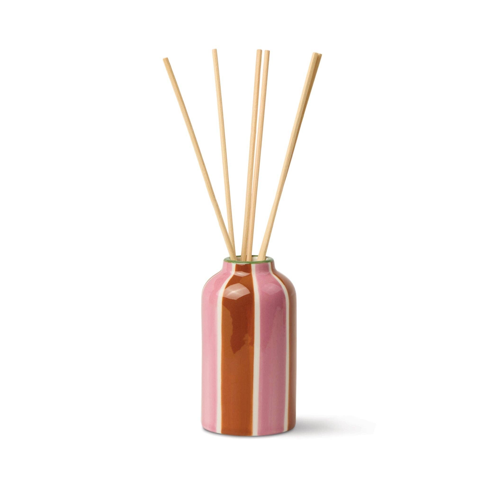 A Dopo 4fl oz./118ml  Tiger Ceramic Diffuser - Black Cedar & Fig
