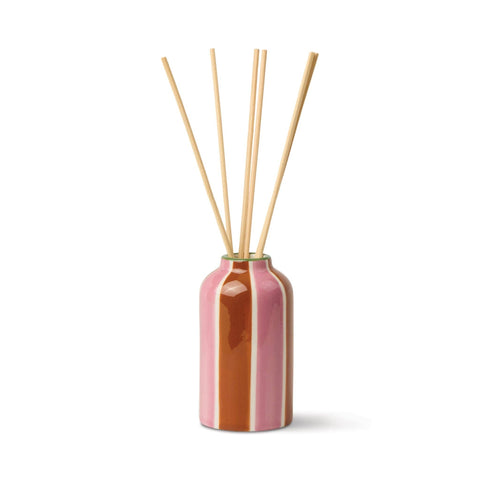 A Dopo 4fl oz./118ml  Tiger Ceramic Diffuser - Black Cedar & Fig