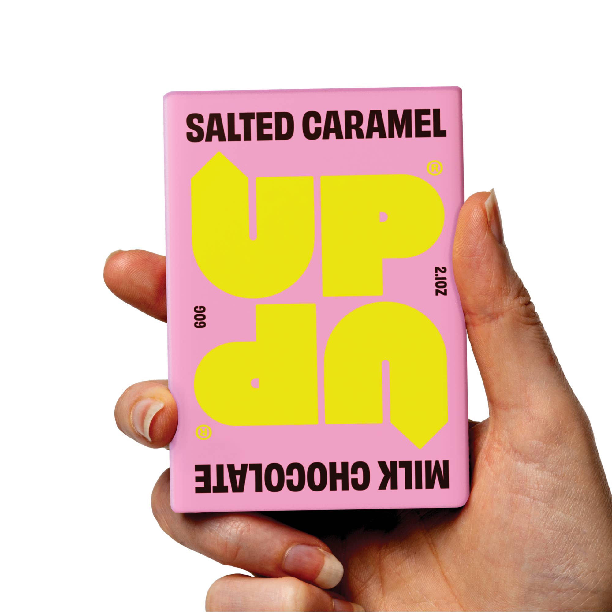 UP-UP - Salted Caramel Milk Chocolate Bar - 60g