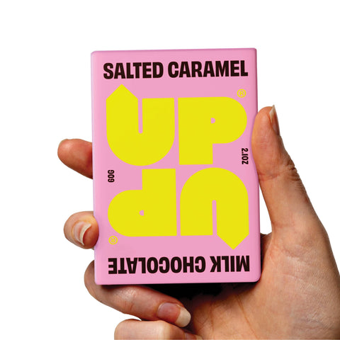 UP-UP - Salted Caramel Milk Chocolate Bar - 60g