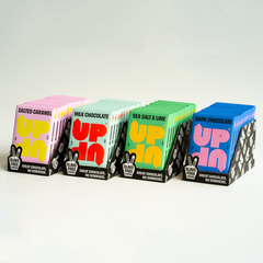 UP-UP - Salted Caramel Milk Chocolate Bar - 120g