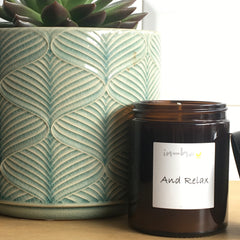And relax... candle