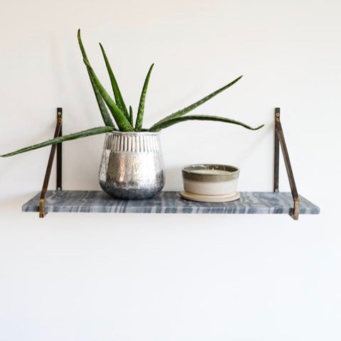 Marble shelf - grey or white