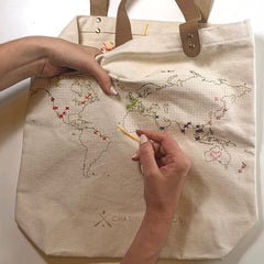 Stitch tote bag - 2 colours