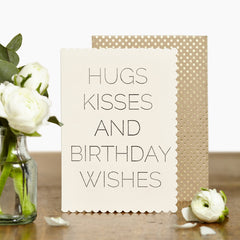 Birthday wishes card