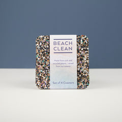 Beach Clean Coasters - Set of 4