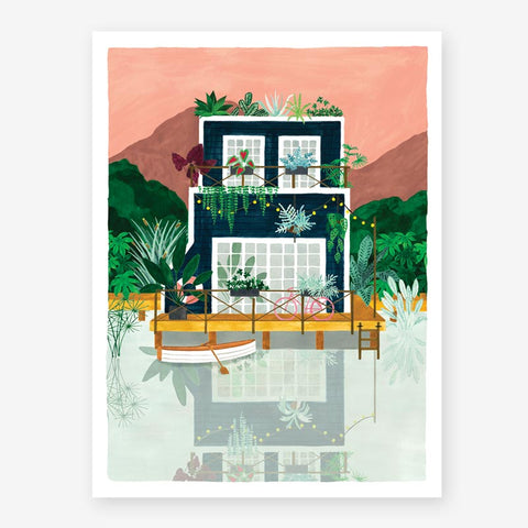 Cabine Small Art Print