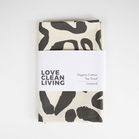Leopard Print Tea Towel