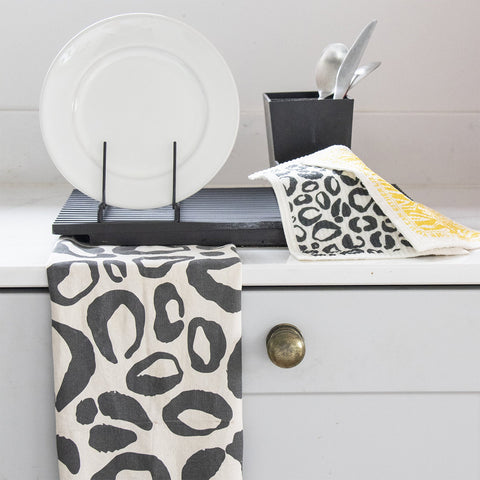 Leopard Print Tea Towel