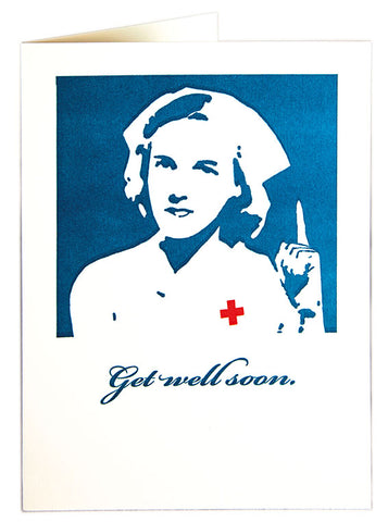 Get well nurse card
