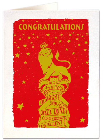 Gold Lion - Congratulations