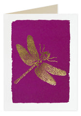 Dragonfly letterpress card