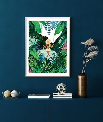 Swing Large Art Print