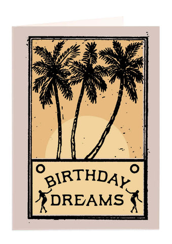 Birthday Dreams Letterpress Card