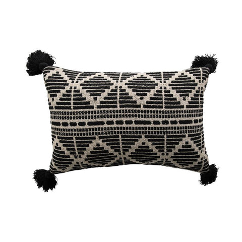 Bloomingville Woven Rectangle Cushion