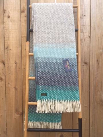 Ombre pure new wool throws