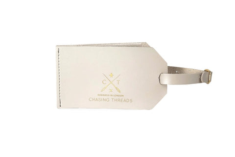 Stitch your own luggage tag