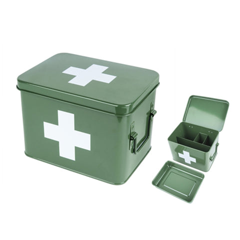 Medium medicine box - red or green