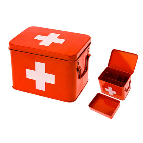 Medium medicine box - red or green